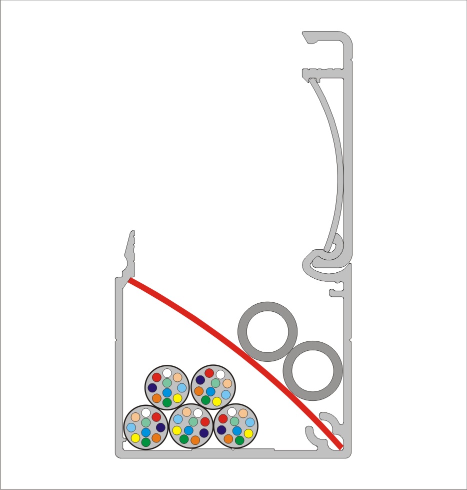 Canaletas para cables - Mecano