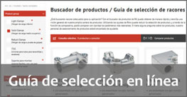 Buscador de productos para técnica de unión